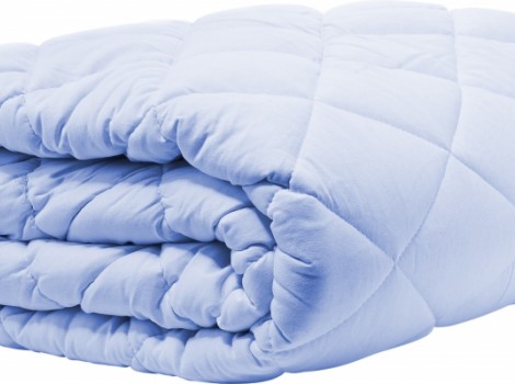 Одеяло TAC/Силиконизированное волокно/2 сп./"Light"170x205 (голубой, 300 gr/m2)