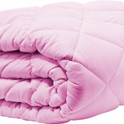 Одеяло TAC/Силиконизированное волокно/1,5 сп./"Light", 140x205 (розовый, 300 gr/m2)