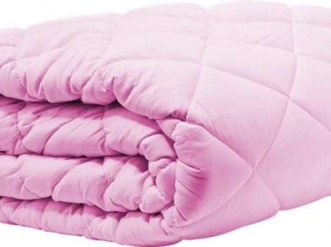 Одеяло TAC/Силиконизированное волокно/1,5 сп./"Light", 140x205 (розовый, 300 gr/m2)